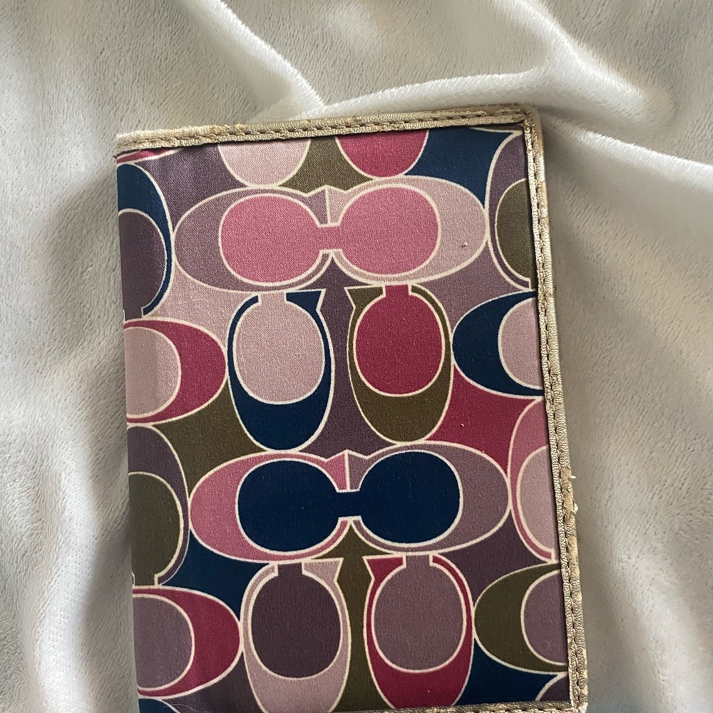Coach Multicolor Passport Holder